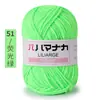 Fio de Lã Quatro Fios Algodão Leite 4 Fios Fio para Boneca Algodão Coreano Médio-Grosso Para Bebê Crianças Crochê Tricô à Mão Fio Atacado Yicotton