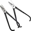 Pinzas de Corte con Mango Negro de 7 pulgadas, Cizallas Industriales para Chapa Metálica, Pinzas de Punta Gruesa de Corte Recto para Cortar Oro y Plata, Especializadas para Metalurgia