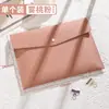 Bolsa grande para documentos personalizada, bolsa para arquivos A4, bolsa clutch para armazenamento de contratos e recibos de escritório comercial, atacado, pode ser impressa com logotipo
