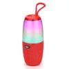 Nuevo Altavoz Bluetooth Tg644 con Luz Ambiental LED Pulsante Colorida de Pantalla Completa, Admite Inserción de Tarjeta, Unidad USB, Altavoz Subwoofer TWS