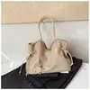 Bolsa Tote Shuai Mijia para Mujer de Gran Capacidad para el Trabajo y el Viaje Otoño 2026 Nuevo Elegante Retro Estilo Coreano Bolso de Hombro Único