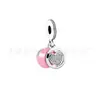 Collar Colgante Panjia Plata 925 Alas de Ángel Trébol de Cuatro Hojas Pata de Gato Chupete Amigo de Winnie the Pooh Cerdo Paloma Colgante