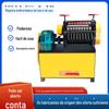 Fabricante fornece máquina de endireitamento de barras de aço para resíduos de furos múltiplos pequenos Máquina de endireitamento de resíduos de aço com rosca redonda para canteiro de obras