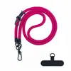 Goma para cordón de teléfono móvil de 10 mm de grosor, cuerda ajustable en diagonal, clip para teléfono móvil, cordón anti-pérdida, cordón para cuello