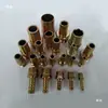 Conector de tubería de agua 3 puntos 4 puntos 6 puntos tapón de 1 pulgada 12 14 16 19 hierro galvanizado rosca exterior rosca pagoda conector de manguera