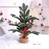 Árbol de Navidad Mini Más Vendido de Amazon, Diseño Creativo de Escena Navideña, Decoraciones y Adornos de Árbol de Navidad de Escritorio