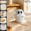 Porta-Palitos Fantasma Engraçado, Pote de Palitos de Alta Qualidade, Ornamento Decorativo Criativo para Mesa, Caixa de Armazenamento de Fio Dental e Cotonetes de Alto Valor