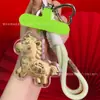 Acessórios de Chaveiro Princesa Dourada do Ano do Cavalo Ouro Puro 999 Fique Rico Instantaneamente Pingente de Bolsa Venda por Atacado em Estoque