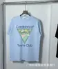 Novedades de Verano Serie Casa Unisex Casual Holgado Camisetas de Manga Corta Estilo Americano en Stock Venta al por Mayor Casual Transfronterizo