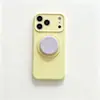 Soporte magnético de silicona líquida de color macarrón, simple, adecuado para fundas de iPhone 17 Pro Max, Apple 16 y 15