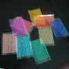 Venta Directa de Fábrica Manual Cadena Pegatinas de Pedrería Pegatinas Decorativas para la Cara Pegatinas de Diamantes Acrílicos
