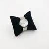 Almofada de Esponja para Exibição e Armazenamento de Relógios de Veludo Pulseira Decorativa Pulseira de Contas Suporte Interno Almofada Fixa