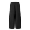 Ropa de Hombre Beijie Verano Nuevo 280g Corte Tridimensional Pantalones de Traje Plisados para Hombre 2 Colores Rectos Casuales