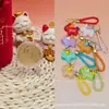 Colgante pequeño de oro puro 999 "Te amo por diez mil años" serie de caballos con forma de corazón, cordón, regalo promocional de tienda de oro