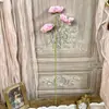 Buquê de Papoulas Artificiais Flores Feitas à Mão para Casamentos Flores Artificiais de Seda Decoração de Paisagismo de Casamento Arranjo