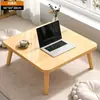 Mesa Simples para Janela de Canto Doméstica, Mesinha de Centro, Mesa Baixa para Quarto, Mesa Kang, Mesa de Chá, Sofá para Apartamento Pequeno, Mesa Lateral de Madeira Maciça