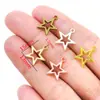 5 Cores DIY Acessórios de joias de liga retrô pingente de estrela oca Pingente Direto da Fábrica 15 * 13MM L339