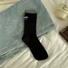 Calcetines Bordados de Gato Lindos para Mujer, Calcetines de Media Pantorrilla, Nuevo Estilo Primavera y Otoño, Estilo Japonés, Calcetines Largos de Dibujos Animados para Mujer