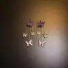 Aretes 2025 Trendy Retro Industria Pesada Estilo Étnico Aretes Versátiles para Mujeres Lujo Accesible Elegantes Largos Clips para Orejas sin Perforación para Mujeres
