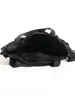 Bolso Bandolera Serie Textura Cuadros Negro Carbón Mate para Trabajo Ligero para Parejas Compras, Paseos, Senderismo al Aire Libre y Deportes Bolso de Hombro