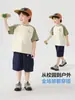 Shorts de Algodão Puro para Meninos Calças de Cinco Pontos de Verão 2026 Nova Roupa Infantil Shorts para Crianças Pequenas Calças de Verão Modernas