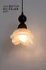 Luminária vintage estilo francês, pendente de cabeceira para quarto, estilo meados do século, quente e romântico, mini pendente de pétala para o hall de entrada