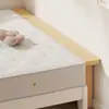 Relleno de hueco para cama montado en la pared del hogar hecho a medida, Relleno de hueco para ventanal de dormitorio, Tablero de ampliación para borde y extremo de cama de madera maciza