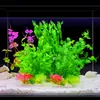 Adornos para Decoración de Mesas de Restaurante, Hierba Acuática Artificial, Paisajismo para Acuarios, Flores y Plantas de Plástico, Fuente de Césped Artificial para Acuarios