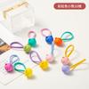 10 Ligas de Goma Elásticas de Alta Elasticidad para Niños Banda para el Cabello Trenza de Niña Cuerda para el Cabello Cola de Caballo Alta de Niña Accesorios para el Cabello