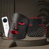 Mascarilla de Silicona con Terapia de Luz LED Dispositivo de Belleza Facial Infrarrojo 3D Inalámbrico para Uso en Casa Mascarilla para el Cuidado de la Piel