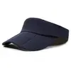 Sombrero Versátil Nuevo de Verano, Gorra Visera, Gorra de Béisbol para Hombres, Color Sólido Liso Casual Moda Sombrero para el Sol, Sombrero con Protección Solar para Mujeres
