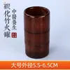 20 Frascos de Bambú para Salones de Belleza, Frascos de Fuego de Bambú, Bambú Carbonizado, Frascos de Carbón de Bambú, Frascos de Fuego de Tubo de Bambú, Herramientas de Ventosaterapia, Set Completo para el Hogar