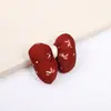 Estilo coreano diy acessórios de cabelo feitos à mão material almofada de algodão laço tiara de inverno para menina crianças acessórios de decoração para sapatos