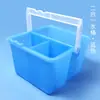 Cubo Dos en Uno, Portalápices Plegable, Combinación de Portalápices para Estudiantes de Arte, Cubo Portátil, No se Deforma Fácilmente