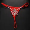 Europa y Estados Unidos color caliente diamante geométrico sexy ropa interior reina de discoteca sexy bikini tanga cadena corporal