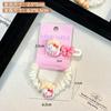 Lindo Dibujo Animado Serie Kitty Diadema Horquilla Dulce Niña Cola de Caballo Cuerda para el Cabello Flequillo Clip para Cabello Suelto Nuevo Estilo