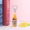 Abridor de botellas de cerveza creativo hogar personalizado tendencia pegatinas para refrigerador mini destornillador de cerveza al por mayor