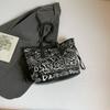 Bolsa de Ombro Graffiti Coreano 2025 Nova Casual Grande Capacidade Estudante Aula Deslocamento Bolsa Tote Cor Contrastante Bolsa de Axila