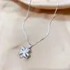 Collar Francés de Plata Estilo Antiguo para Mujer, Set de Colgantes con Cadena Caja para Clavícula, Bolsa de la Suerte, Bolsa de Dinero, Ábaco, Estilo Retro Artístico