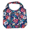 Cartera Plegable Bolsa con Cremallera Tela Oxford a Cuadros Bolsa para Manejador de Materiales Bolsa Plegable de Almacenamiento para Compras Bolsa Portátil Cuadrada
