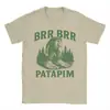 Camisetas para Hombre Patapim el Bosque Brr Brr Troll Cerebro Italiano