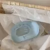 Horquilla de Abalorio Color Macarrón de Gama Alta Pinza Plana en la Parte Posterior de la Cabeza Elegante Pinza para Cola de Caballo Tocado Accesorios para el Cabello