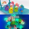 Patito Luminoso 3D Simulado con Sombrero, Nuevas Piezas de Accesorios DIY al por Mayor, Materiales para Hacer Colgantes y Adornos