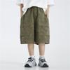 Shorts Cargo Camuflado Finos de Verão 2026 para Meninos Haima Calças Casuais de Cinco Pontos para Uso Externo para Crianças Mais Velhas