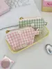57293 Pequeña Bolsa Portátil para Labiales con Bordado de Flores Pequeñas Cosméticos Bolsa de Cosméticos Cartera de Mujer Bolsa con Cremallera para Tarjetas