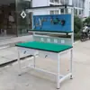 Banco de Trabajo Antiestático Personalizado, Banco de Mantenimiento, Consola de Taller, Mesa de Inspección Digital, Ensamblaje Experimental, Banco de Empaque con Luz