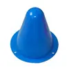 Estaca para patinaje sobre ruedas estaca de flor plana estaca a prueba de viento taza de entrenamiento obstáculo barricada marcador de pie cono para patines de ruedas estaca de taza de fondo redondo