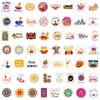 110 nuevas pegatinas de grafiti de Feliz Diwali, decorativas para equipaje, teléfono móvil, pegatinas impermeables transfronterizas, venta al por mayor