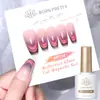 Born Pretty Popular Comercio Exterior Cuentas de Vidrio Ojo de Gato Gel, Otoño e Invierno Moderno Colorido Ojo de Gato 200 Colores Juego Completo-Mi