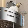 Estante de Esquina con Ventosa Estante de Almacenamiento para Baño Estante de Pared para Inodoro Baño Sin Taladro Estante de Lujo